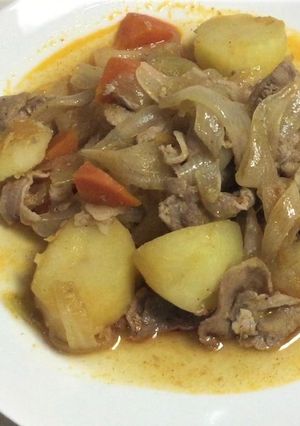 ホットクックで韓国風肉じゃが-レシピのメイン写真