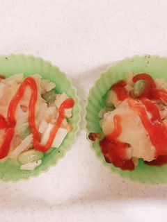 お弁当に☆れんこんのおもチーズ焼き-レシピのメイン写真