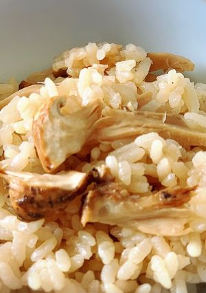 料亭の味！本格・松茸ごはん-レシピのメイン写真