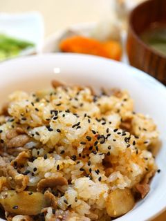 豚肉とごぼうの混ぜごはん☆-レシピのメイン写真