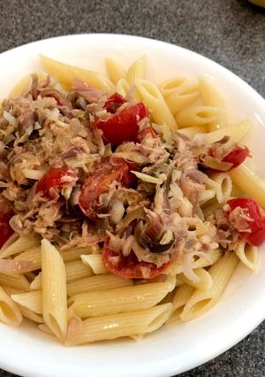 ミョウガとツナとレモンのパスタ-レシピのメイン写真