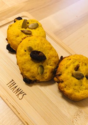 かぼちゃ スコーン QC クランベリー-レシピのメイン写真
