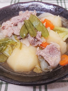 キャベツたっぷり☆肉じゃが-レシピのメイン写真