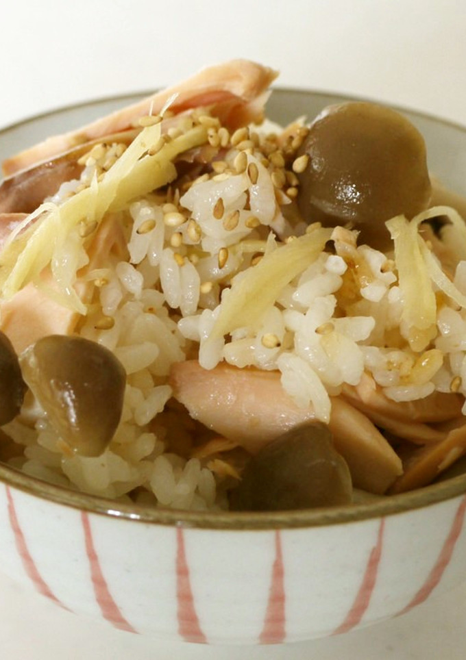 簡単♪鮭と生姜の炊き込み御飯-レシピのメイン写真
