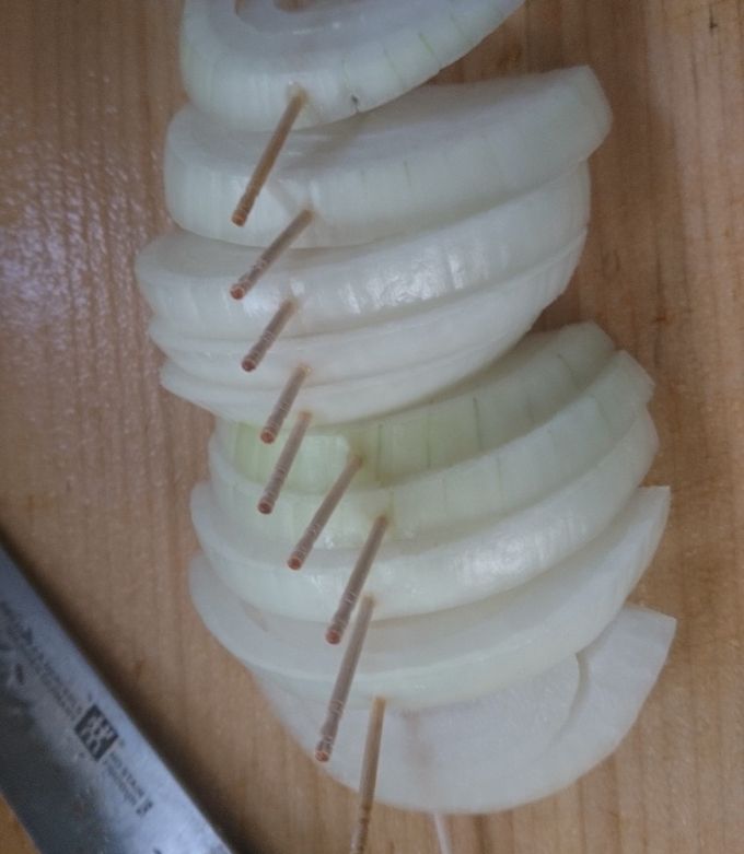 玉ねぎフライの玉ねぎの簡単な切り方!-レシピのメイン写真