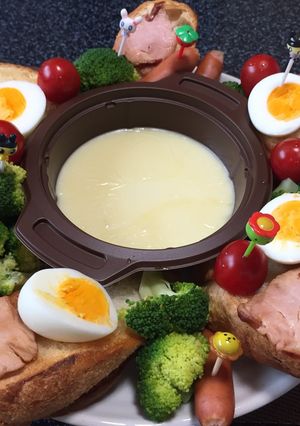 チーズフォンデュいろどり風!(^^)!-レシピのメイン写真