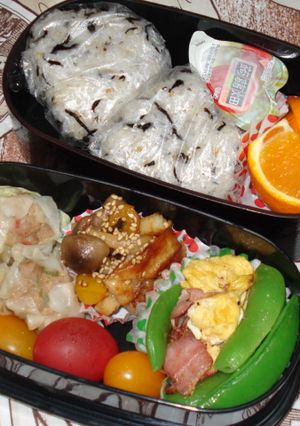 お弁当♪スナップえんどうのチーズ卵炒め-レシピのメイン写真