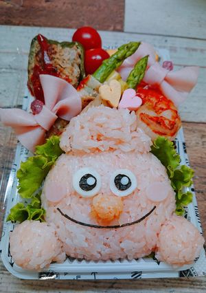モッピー キャラ弁-レシピのメイン写真