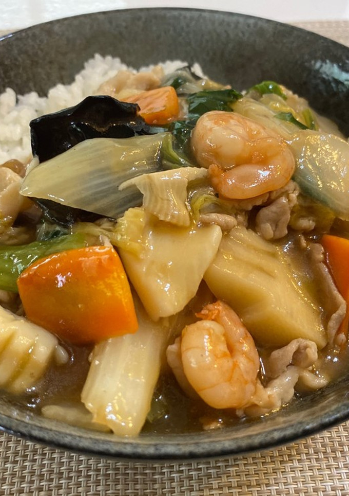 簡単なのに絶品☆具だくさんの中華丼-レシピのメイン写真
