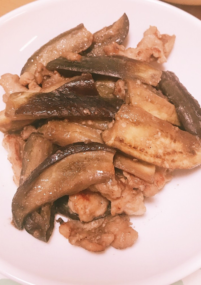 なすと豚肉の味噌炒め-レシピのメイン写真