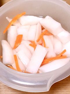 大根カンタン漬け物-レシピのメイン写真