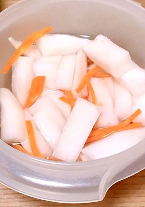 大根カンタン漬け物-レシピのメイン写真