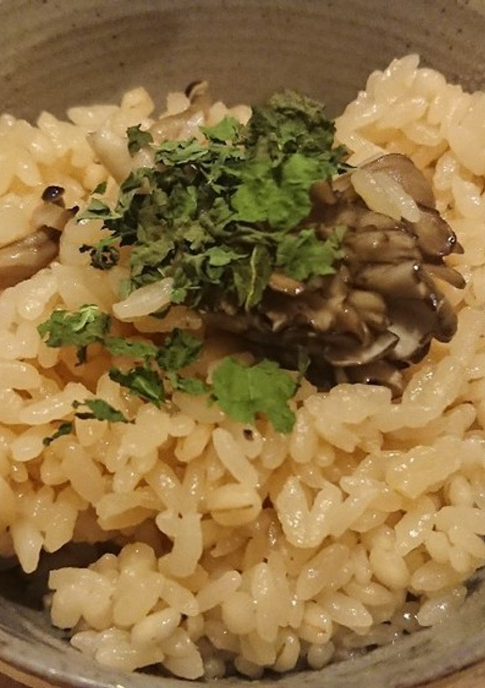 舞茸としめじの炊き込みご飯-レシピのメイン写真