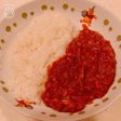 トマトの酸味が美味い、ツナのトマトカレー