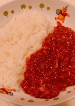 トマトの酸味が美味い、ツナのトマトカレー-レシピのメイン写真