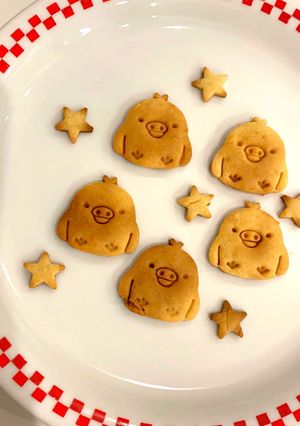 見たことある黄色い鳥の簡単クッキー。-レシピのメイン写真