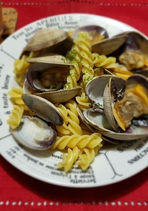 あさりパスタ(フジッリ)-レシピのメイン写真