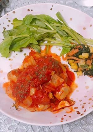 激辛 チキンのアラビアータ-レシピのメイン写真