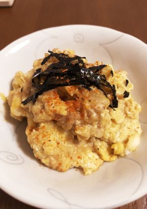 捨てないで♡肉じゃが残り汁で卵とじ-レシピのメイン写真