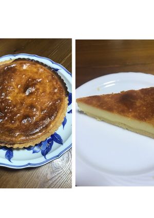 我が家のベークドチーズケーキ-レシピのメイン写真