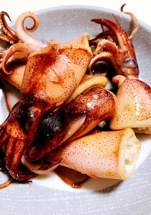 イカのバター醤油焼き-レシピのメイン写真
