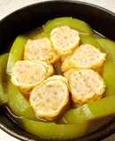 鶏ひき肉の油揚げ巻き♪②コクの中華味