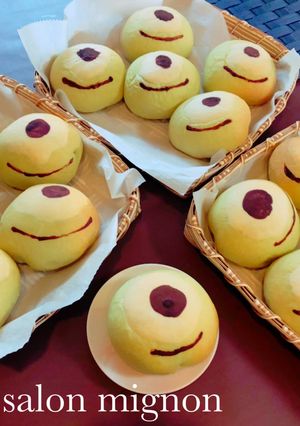 モンスターズインク マイクのチョコパン-レシピのメイン写真