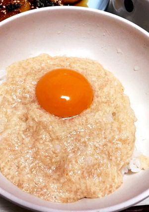 簡単！ご飯がススム長芋明太子とろろ！-レシピのメイン写真