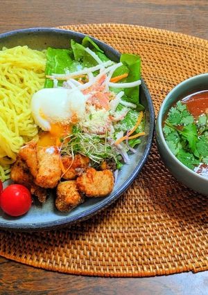 ミートソースつけ麺-レシピのメイン写真