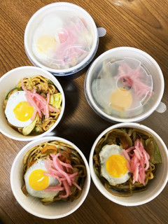 運動会 焼きそば うずらの卵-レシピのメイン写真