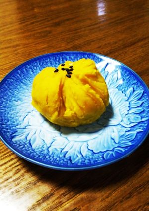 デイサービス　スイートかぼちゃ茶巾-レシピのメイン写真