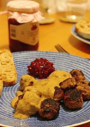 Kottbullar ショットブッラル-レシピのメイン写真