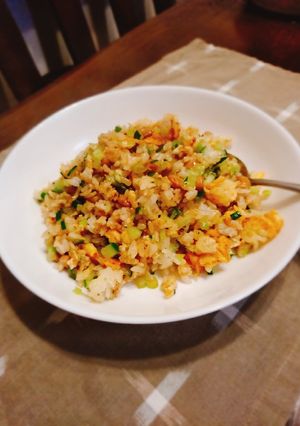 ＊天空の納豆ときゅうりのチャーハン＊-レシピのメイン写真