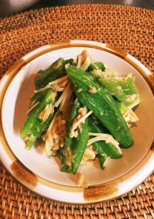 オクラの中華和え-レシピのメイン写真