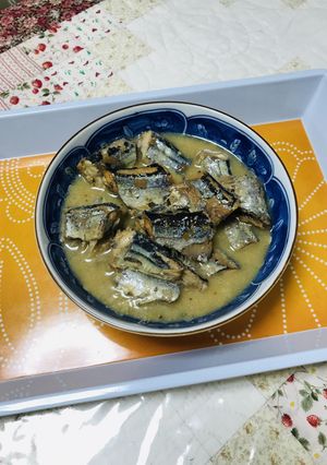 柿酢の骨まで食べるサンマ煮-レシピのメイン写真
