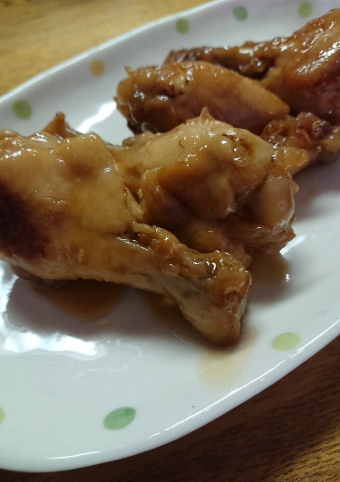 手羽元の甘辛煮◎圧力鍋使用◎-レシピのメイン写真
