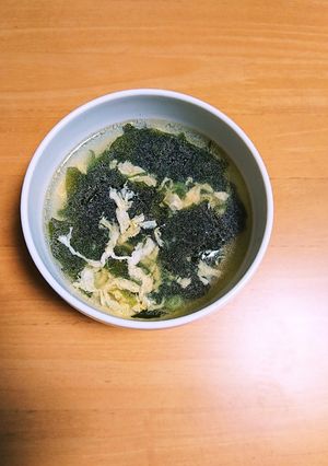 有るものでワカメスープ-レシピのメイン写真