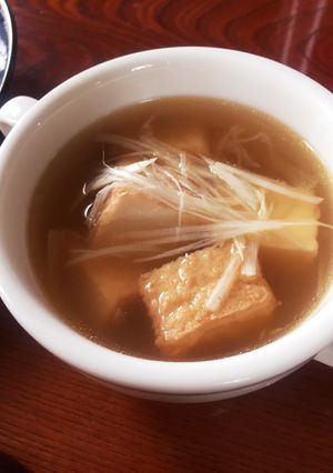 節約料理！フライドチキンの骨スープ-レシピのメイン写真