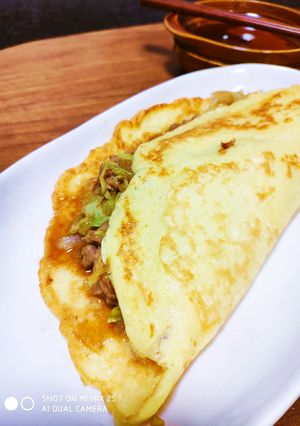 キャベツのお好み焼き風-レシピのメイン写真