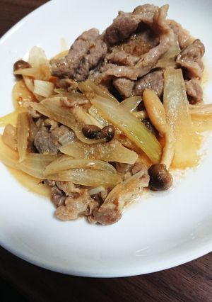がっつり甘～い! 簡単 豚ロース生姜焼!-レシピのメイン写真