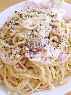 チーズトロトロカルボナーラ-レシピのメイン写真