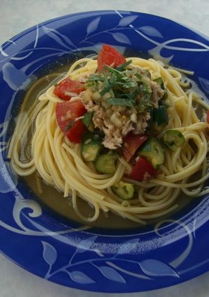 ★ツナとトマトの冷製パスタ★-レシピのメイン写真