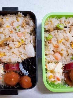 ☆高校生娘と私のお弁当☆114-レシピのメイン写真