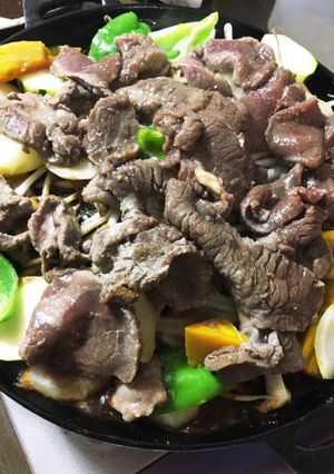 鹿ジンギスカン-レシピのメイン写真