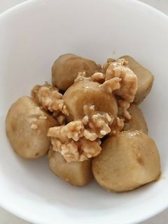 里芋の味噌そぼろ煮-レシピのメイン写真