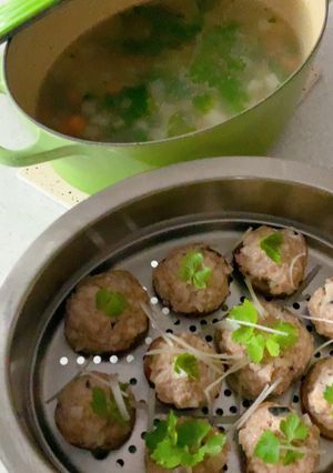 肉だんごと野菜のスープ-レシピのメイン写真