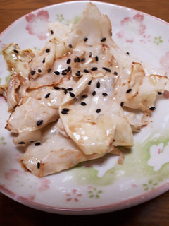 お弁当に☆キャベツのマヨごま塩炒め-レシピのメイン写真