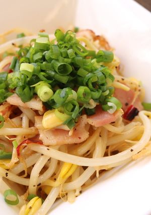 簡単・時短レシピ！モヤシのペペロンチーノ-レシピのメイン写真