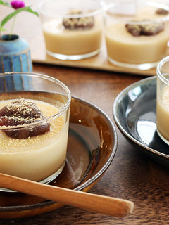 混ぜて冷やすだけ 簡単きな粉プリン-レシピのメイン写真