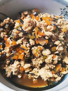 ストック惣菜♪ひじきと野菜のそぼろ煮♪-レシピのメイン写真